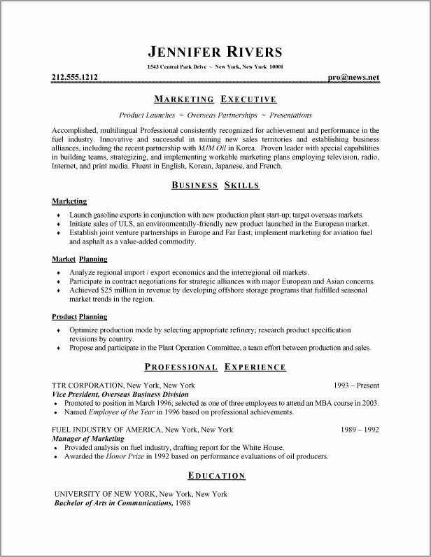 Resume Formatting Tips  