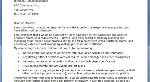 Cover Letter Template Pinterest  