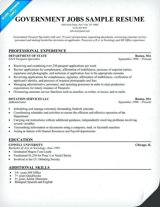 Cv Template Queensland Health  