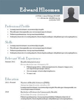 Cv Template Best  