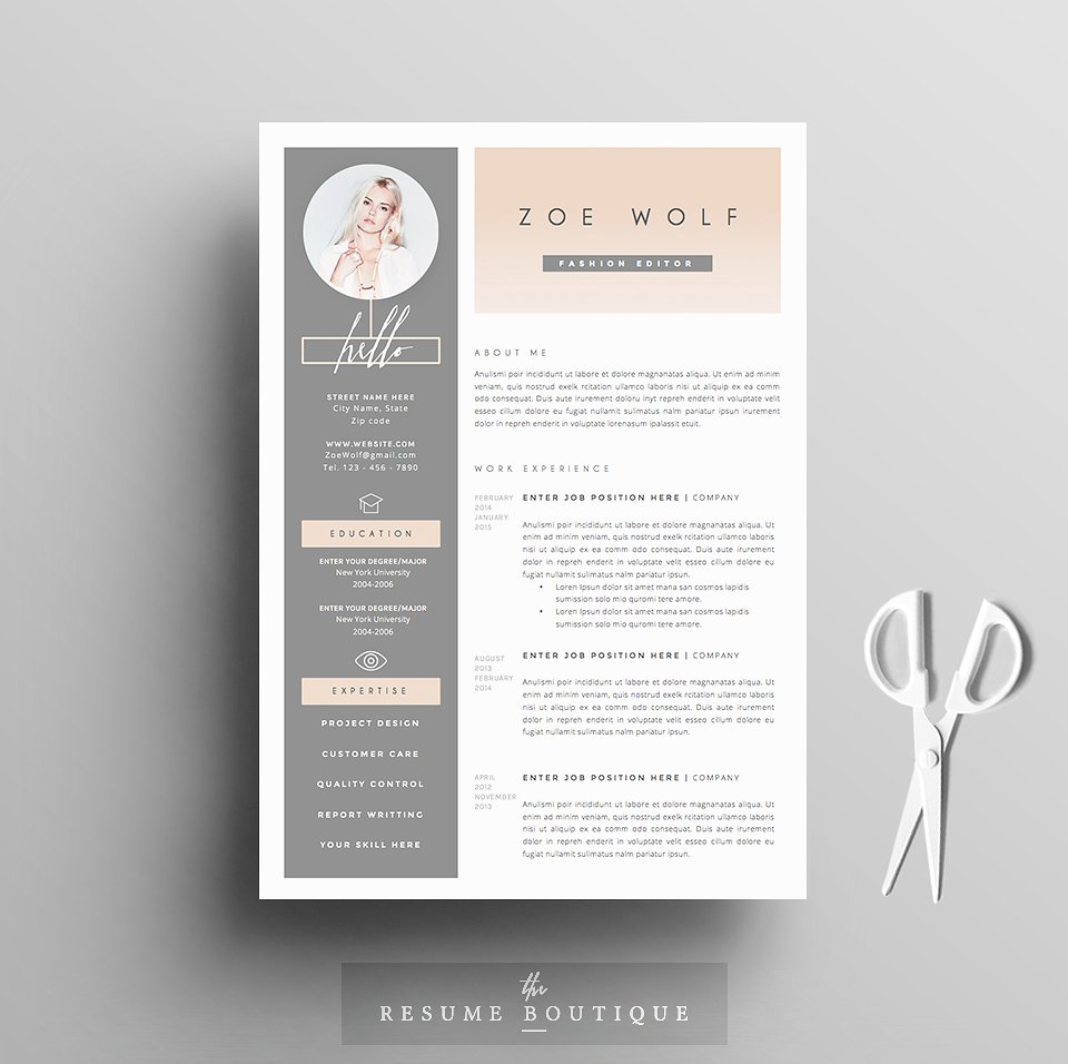 Cv Template Creative  