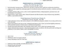 Resume Format Layout  