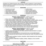 Cv Template For Doctors  