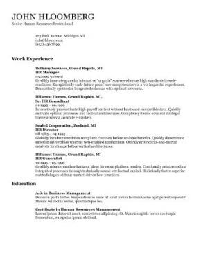 Example Of Resume Format For Student  