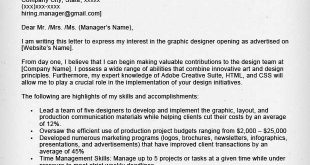 Cover Letter Template Ideas  