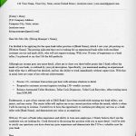 Cover Letter Template Bank Teller  