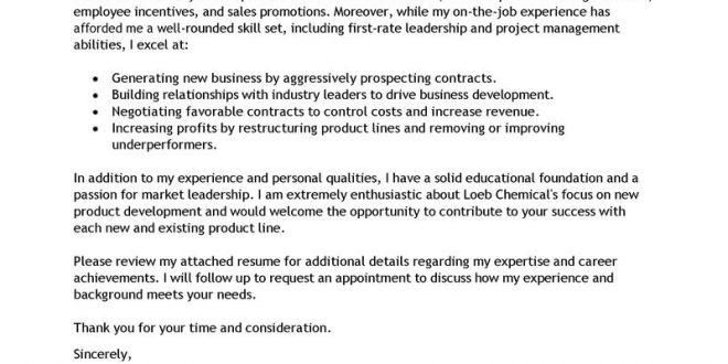 Cover Letter Template Management  