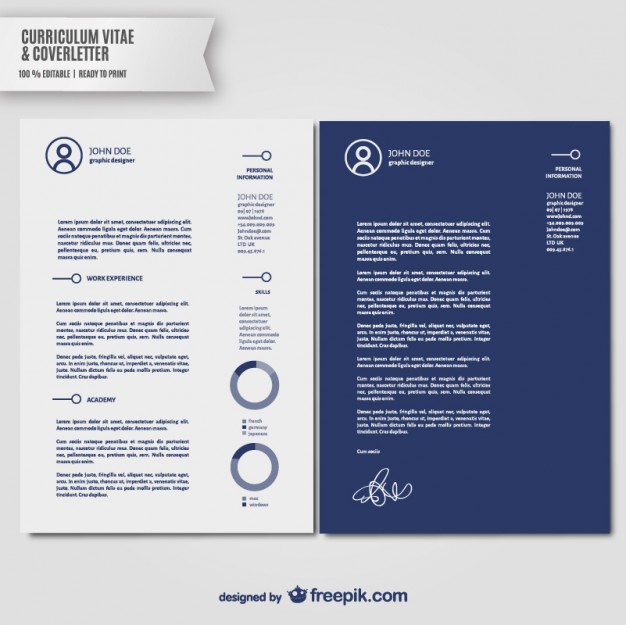 Cover Letter Template Illustrator  