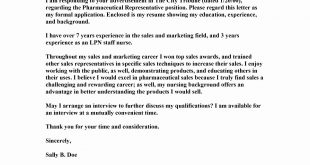 Cover Letter Template Lpn  