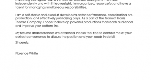 Cover Letter Template Medical  