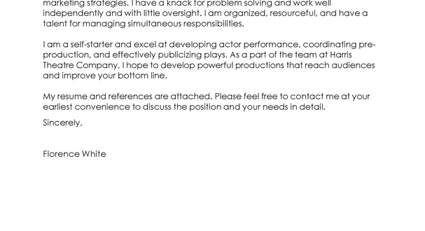 Cover Letter Template Medical  