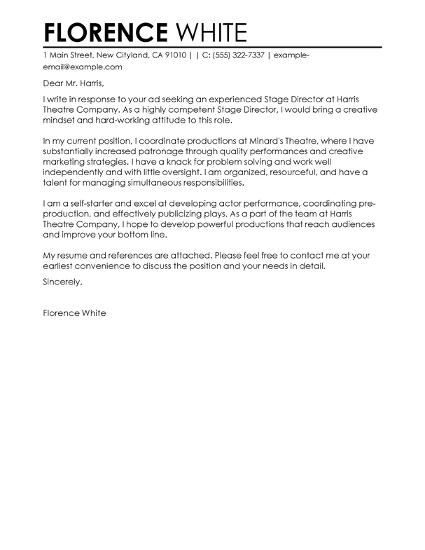 Cover Letter Template Medical  