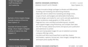 Resume Format Design  