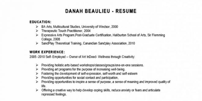 Resume Format Indeed  