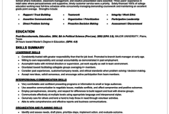 Resume Format Job Interview  