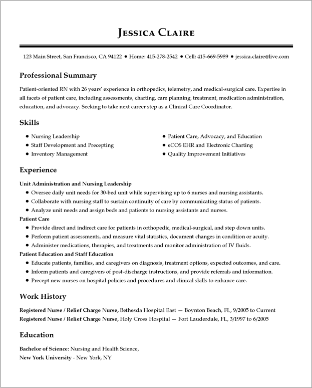 A Perfect Resume Format  