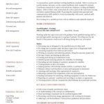 Cv Template Healthcare  