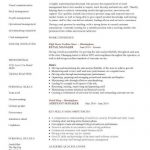 Cv Template Retail  