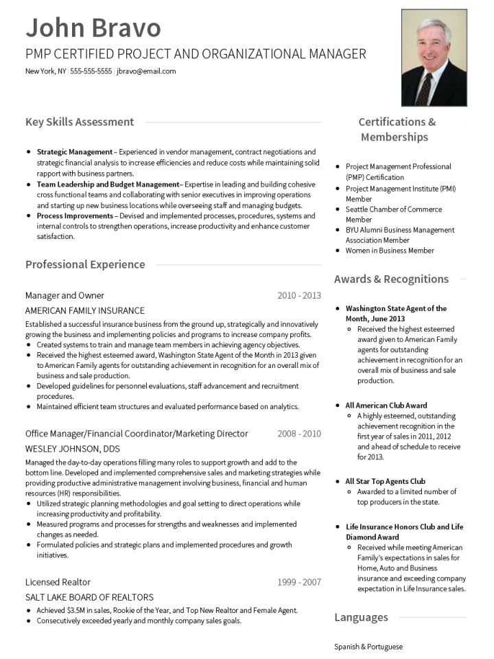 Cv Template Professional  