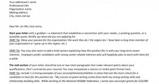 Cover Letter Template Drive  