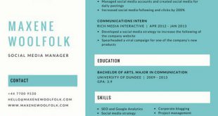 Resume Format Creative  
