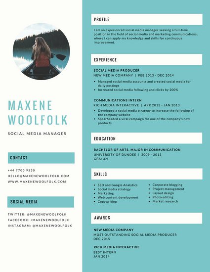 Resume Format Creative  