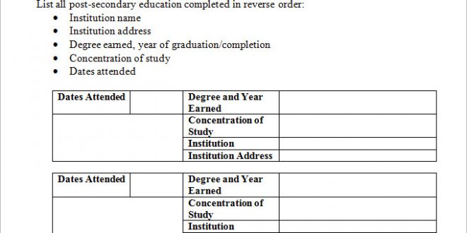 Resume Format Student  