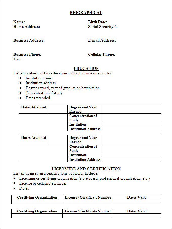 Resume Format Student  