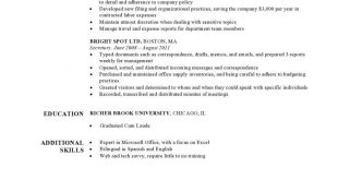 Resume Format Harvard  