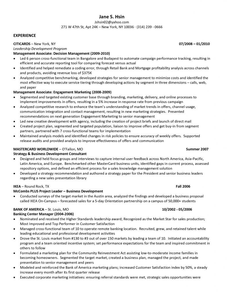 Cover Letter Template Mccombs  