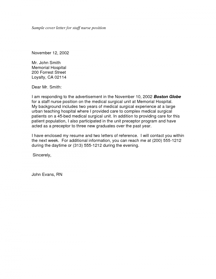 Cover Letter Template Recent Graduate  