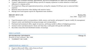 Resume Format Types  